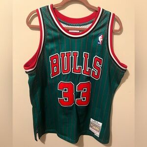 Chicago Bulls Scottie Pippen 1995/96 Hardwood Classics Alternate Swingman- Green
